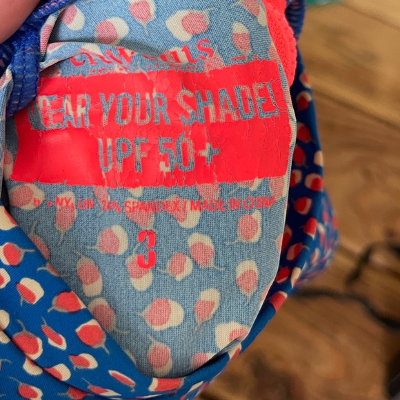 • CREWCUTS GIRLS RASH-GUARD 3T • - Picture 3 of 3